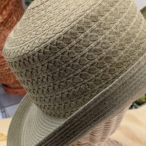 Liz Claiborne Olive Green Woven Accessory